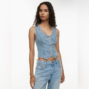 Denim Forum '90s Mia Denim Vest